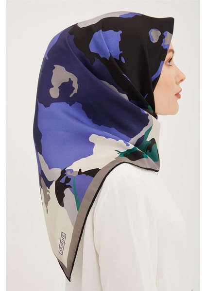 Nostalji Serisi Twill Ipek Eşarp 8935-07NT