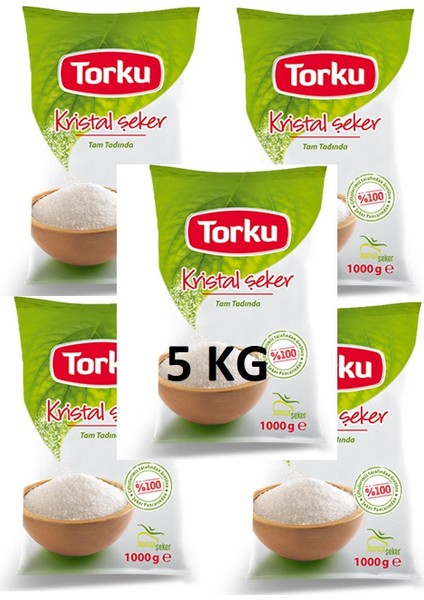 Pe 5 kg Toz Şeker (1 Kg*5)