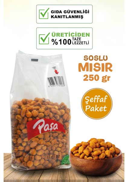 Paşa Kuruyemiş Paşa Soslu Mısır 250 gr