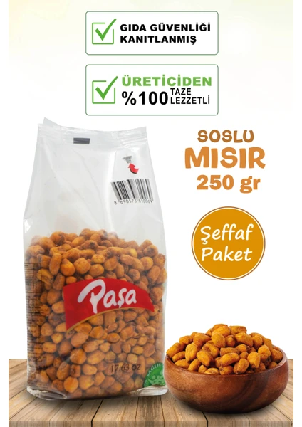 Paşa Kuruyemiş Paşa Soslu Mısır 250 gr