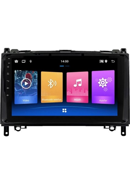 Vw Crafter-Mercedes Sprinter Vito Viano Uyumlu Carplayli Android Multimedia 4gbram 64GB Hafıza fiyatları