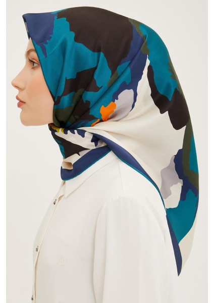 Nostalji Serisi Twill Ipek Eşarp 8935-55NT