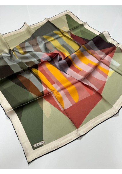 Nostalji Serisi Twill Ipek Eşarp 8901-35NT