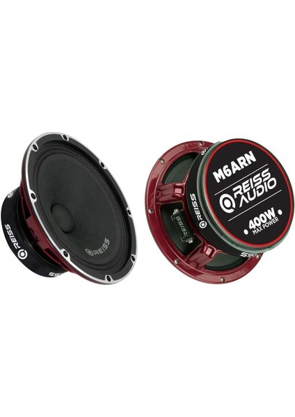 Reiss Audio RS-M6ARN 16 cm Midrange 400 Watt Maximum Power Çift Fiyatıdır