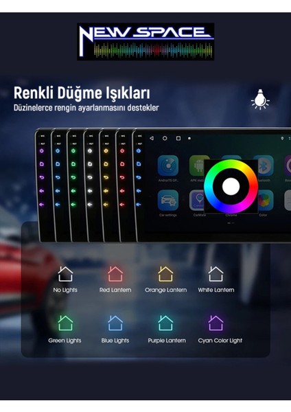 Toyata Sol Android 2gb Ram 32GB Rom Carplay Navigasyon Multimedya fırsatları