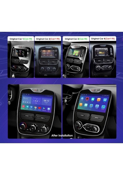 Renault Clio 4 Multimedya 10 Inc IPS Ekran 4GB-64GB Android 12 Sürüm Park Kamerası Hediyeli indirimleri