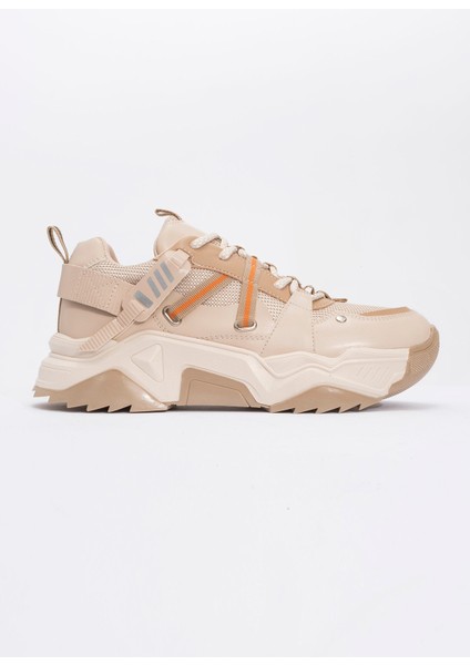Leona Bej Kadın Spor Sneakers