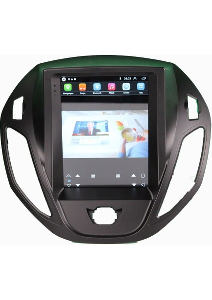 Ford Courier Tesla CD Siz Araçlara 2014-2023 Uyumlu Android Multimedya Kamera fırsatları