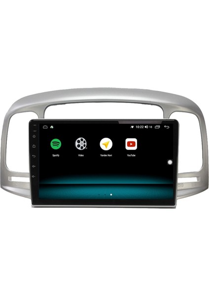 Hyundai Accent Era Android 10 Carplay Özellikli Navigasyon Multimedya Ekran 2gb Ram + 32GB HDD modelleri