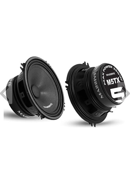 13 cm Midrange 250WATT 100RMS Iki Adet M5TX Platinum