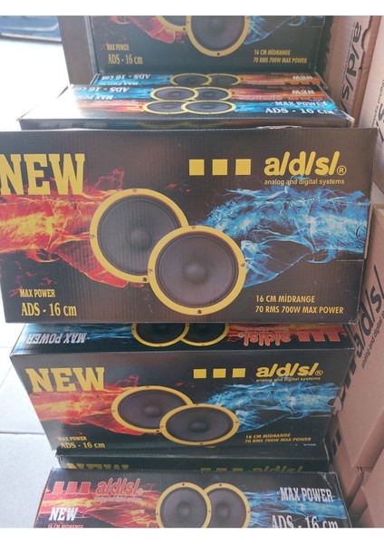 Höparlör Fiyatına Midrange Ads 16 cm Midrange