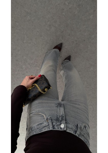 Relaxed Fit Kahve Tintli Jean modelleri