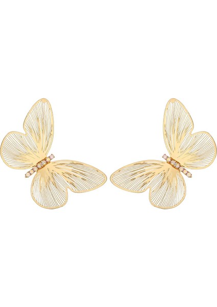 Metamorfoz Gold Kelebek Asimetrik Küpe fiyatları