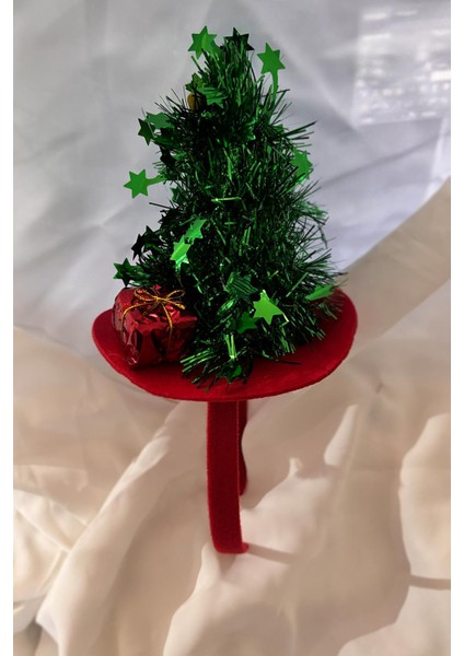 Yılbaşı Süslü Çam Agacı 3 Boyutlu Parti Tacı indirimleri