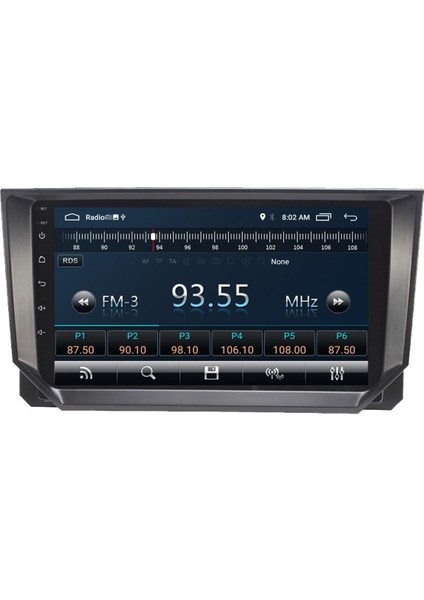 Seat Ibiza Android Carplay Navigasyon Multimedya Ekran Teyp 2gb Ram + 16GB HDD Uyumlu modelleri