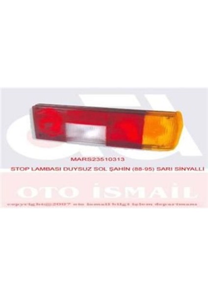 510313 Stop Lambası Sol Duysuz Tofaş Şahin 1987