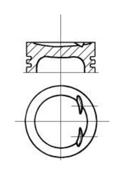 87-109100-10 Piston Segman 90.90MM 22 Pim Sekmanlı Mercedes W208-170 M111 230 Kompressor 96-03 A1110302818