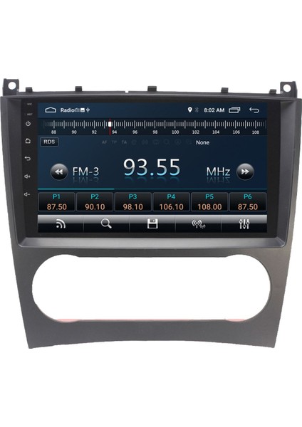 Mercedes Clk W208-W209 Android Carplay Navigasyon Multimedya Ekran Teyp 2gb Ram 16GB HDD