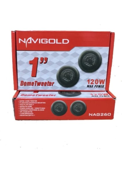 Oto Tweeter Hoparlör Nag 260 fiyatları