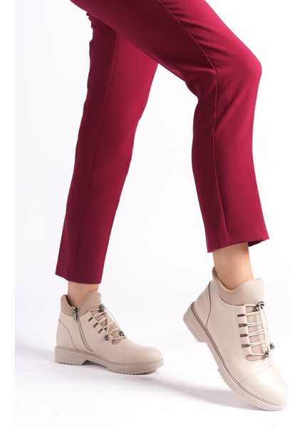 Kadın Emil Shoes Rahat ve Sıcak Tutan Kaymaz Ortopedik Taban Fermuarlı Bot fiyatları