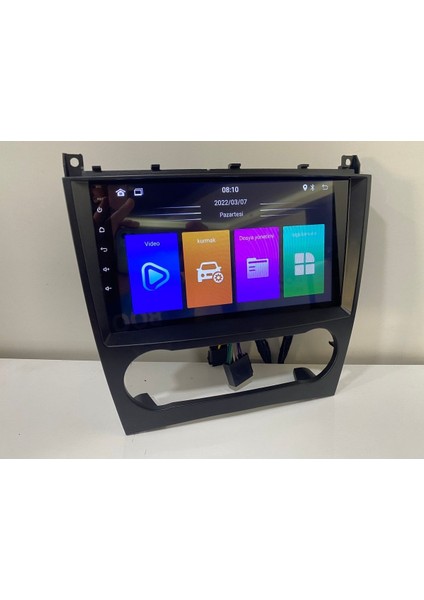 Mercedes W203 C-Clk Uyumlu Android Carplay Multimedya Gps Kamera modelleri