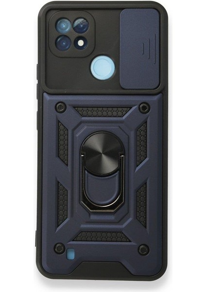 Realme C21 Ile Uyumlu Kılıf Kamera Korumalı Sürgülü Yüzüklü Standlı Tank fiyatları