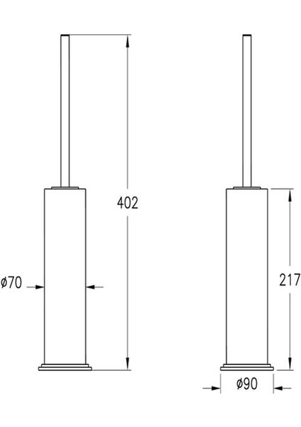Origin Classic Tuvalet Fırçalığı Mat Siyah A4452136 fiyatları