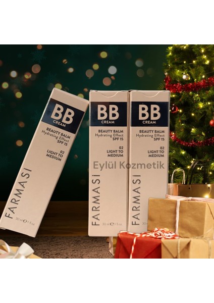 Bb Cream Beauty Balm 02 Numara Light To Medium 30 ml (3Adet)