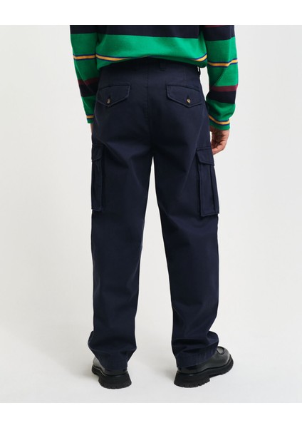 Erkek Lacivert Relaxed Fit Pantolon 1505308.410