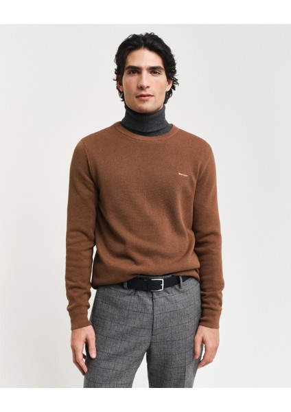 Erkek Regular Fit Bisiklet Yaka Kazak 8040521.292