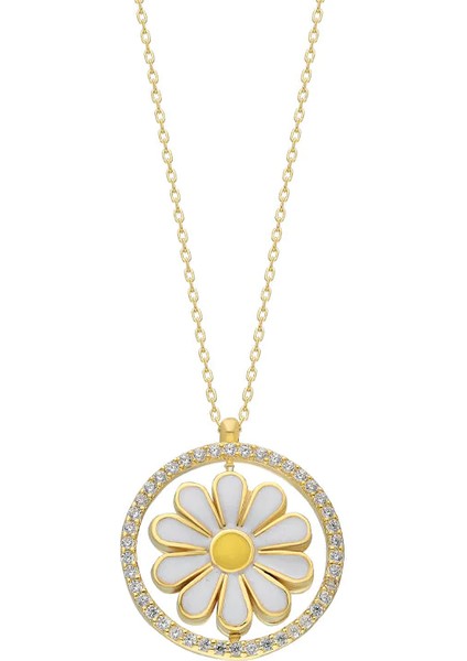 Papatya Kolye 718914 Gold