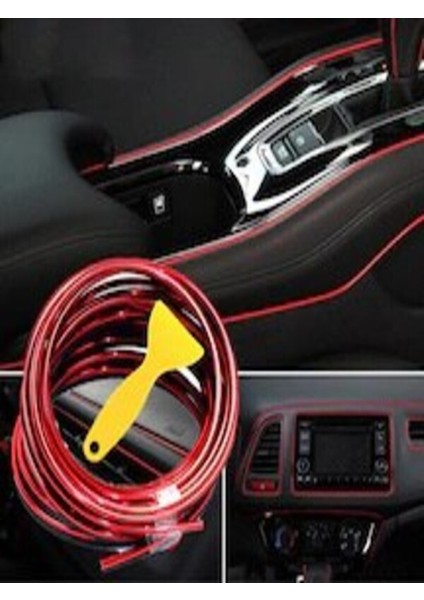 Araç Içi Dekoratif Torpido ve Kapı Döşeme Fitili Neon Ip 5 Metre fiyatları