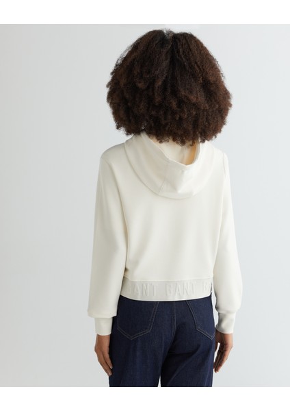 Kadın Krem Regular Fit Kapüşonlu Sweatshirt 42524317T.113 fiyatları
