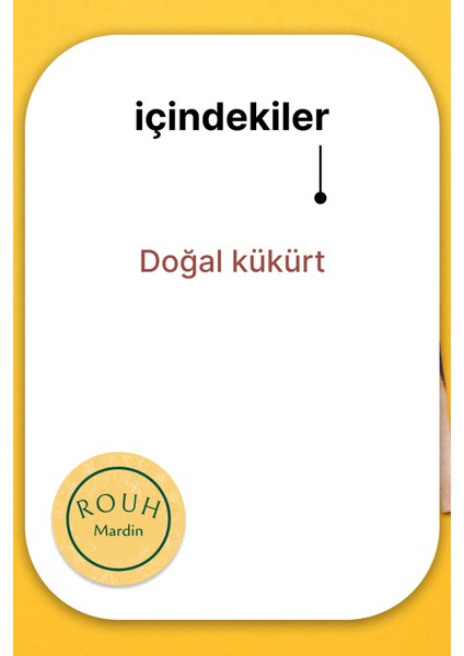 Kükürt Tozu Sabunu Doğal Bir Sabundur 130 G