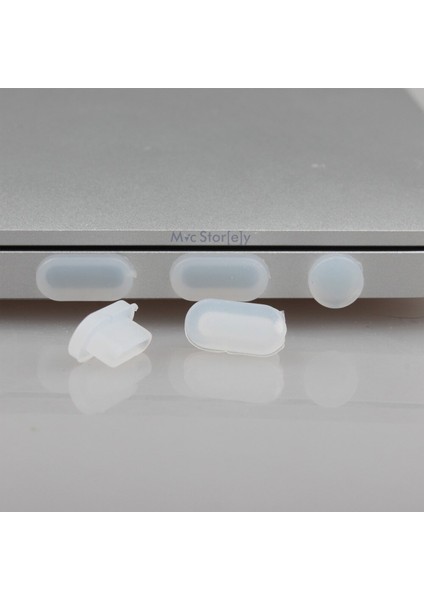 Macbook Air-Pro Tüm Modeller Toz Önleyici Tıpa Koruma Seti Tablet Telefon Type-C/kulaklık ile Uyumlu