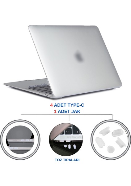 Macbook Air-Pro Tüm Modeller Toz Önleyici Tıpa Koruma Seti Tablet Telefon Type-C/kulaklık ile Uyumlu fiyatları