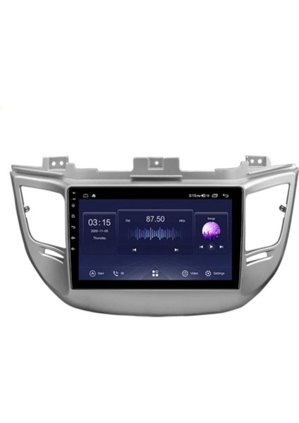 Hyundai Tuscon Android 12 Multimedya Carplay 2GB/32GB 9 Inc Hd IPS Ekran Park Kamerası Hediyeli
