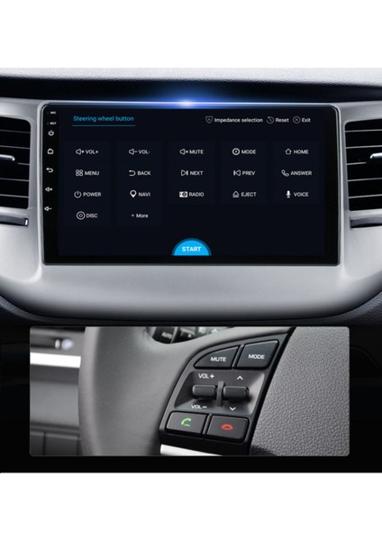 Hyundai Tuscon Android 12 Multimedya Carplay 2GB/32GB 9 Inc Hd IPS Ekran Park Kamerası Hediyeli fırsatları