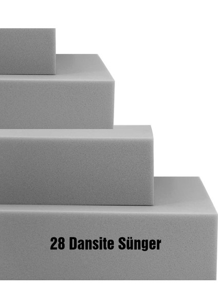 2 Adet 28 Dns Sünger 90 x 190 x 14