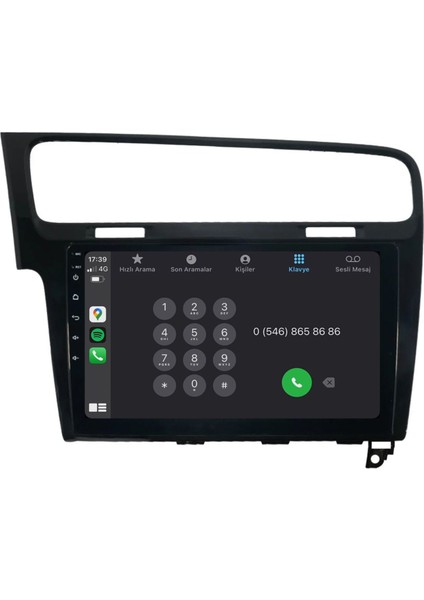 Volkswagen Golf 7 Android Multimedya Sistemi (2013-2020) CRV4572XP modelleri