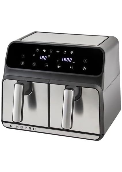 KYF28 Magicchef Dual Airfryer, Siyah