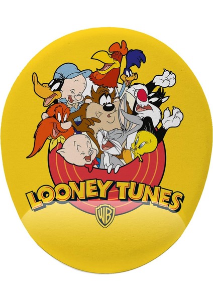 Fikirler Looney Tunes Bilek Destekli Mouse Pad