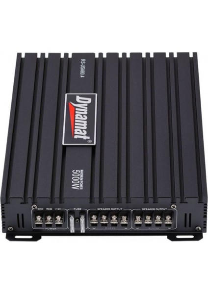 Dynamat Rs-80.4 Amfi 5000 Wattt 4ohm 4X80 Rms fiyatları
