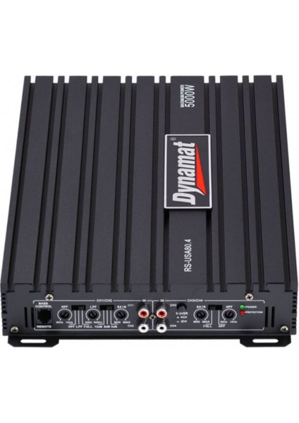 Dynamat Rs-80.4 Amfi 5000 Wattt 4ohm 4X80 Rms modelleri