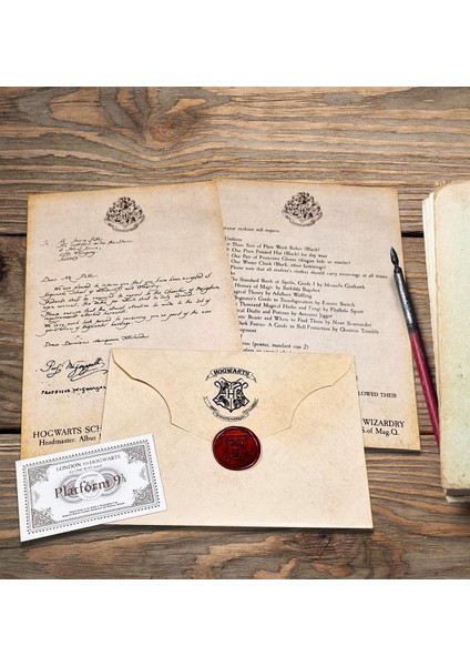 Fikirler Harry Potter Hogwarts A Dt Mektup Seti