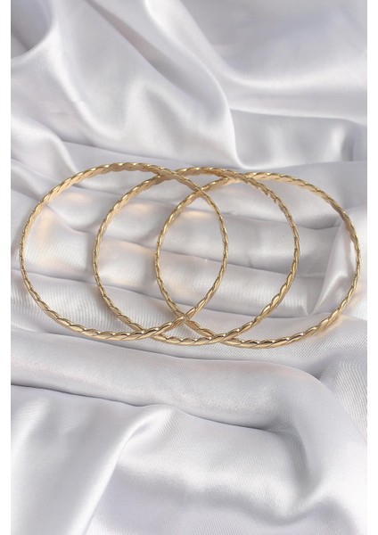 316L Çelik Gold Renk 65 mm Burma Ajda Model Kadın Bilezik fiyatları