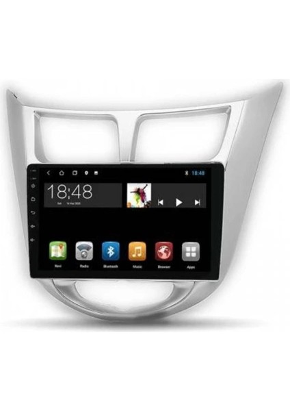 Hyundai Accent Blue Carplay Android Auto Destekli Multimedya Teyp