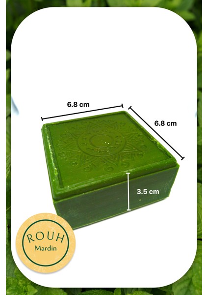 El Yapımı Doğal Bitkisel Nane Sabunu 160 gr