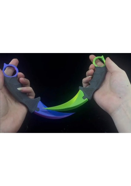 Karambit- Tactical-Eğitici Oyuncak Bıçak- All Tasarım