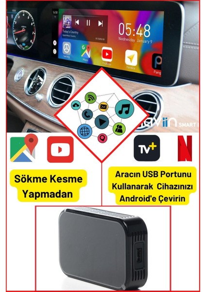 Ibiza Multimedya Box (Carplay Uyumlu)